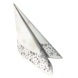 thumbnail of 50 Servietten Weihnachten Airlaid 40cm x 40cm weiß mit Schneeflocken-Motiv