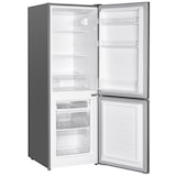 thumbnail of homeX Kühlschrank mit Gefrierfach | Kühl-Gefrierkombination freistehend | 173 Liter Nutzinhalt | CFS1110-S silber