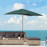 thumbnail of Ombrellone da Giardino in Legno 2X3m Verde