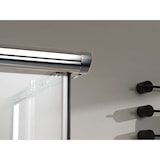 thumbnail of Mampara Ducha 80x80 Mampara Ducha Esquina Corredera 2 Caras Cristal Serigrafiado Transparente