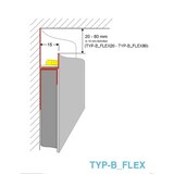 thumbnail of LED Zinkblechprofil 200cm TYP-B80