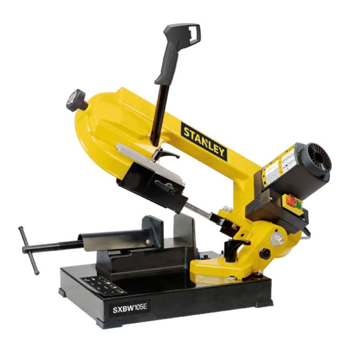 Sierra de cinta de metal 750W Hoja bimetálica profesional de corte en seco de 105mm Cobalto STANLEY