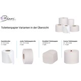 thumbnail of Toilettenpapier Jumborollen mini, 18 Rollen a 130m, 2-lagig, reiner Zellstoff