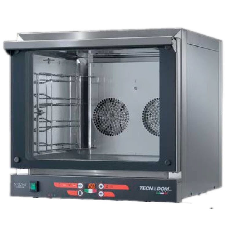 Forno digitale a convezione,
capienza 4 teglie o griglie GN 4 FED04NEGNDX