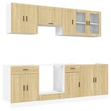 thumbnail of vidaXL 8-tlg. Küchenschrank-Set Porto Sonoma-Eiche Holzwerkstoff