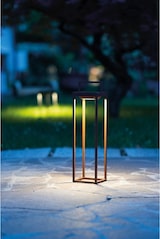 thumbnail of Zafferano - Home Solar 2 LED Laterne, 37,3cm - 2W Wand- und Tischleuchte mit Akku und Dämmerungssensor - Schwarz