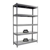 thumbnail of PROREGAL Schwerlastregal METAL BEAST FIVE | HxBxT 200x210x60cm | Fachlast 500kg | Grau | Regal Standregal Werkstattregal Lagerregal Kellerregal
