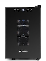 thumbnail of Orbegozo vinoteca VT 630, capacidad de 6 botellas, luz interior LED, pantalla digital LCD, táctil, control electrónico temperatura, silenciosa, 55 W