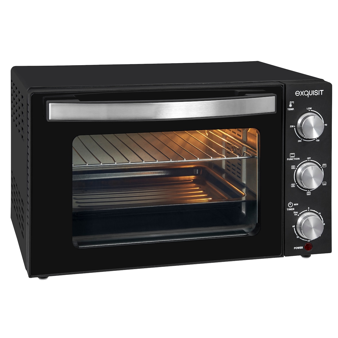 Exquisit Mini-Backofen MO 3302 sw