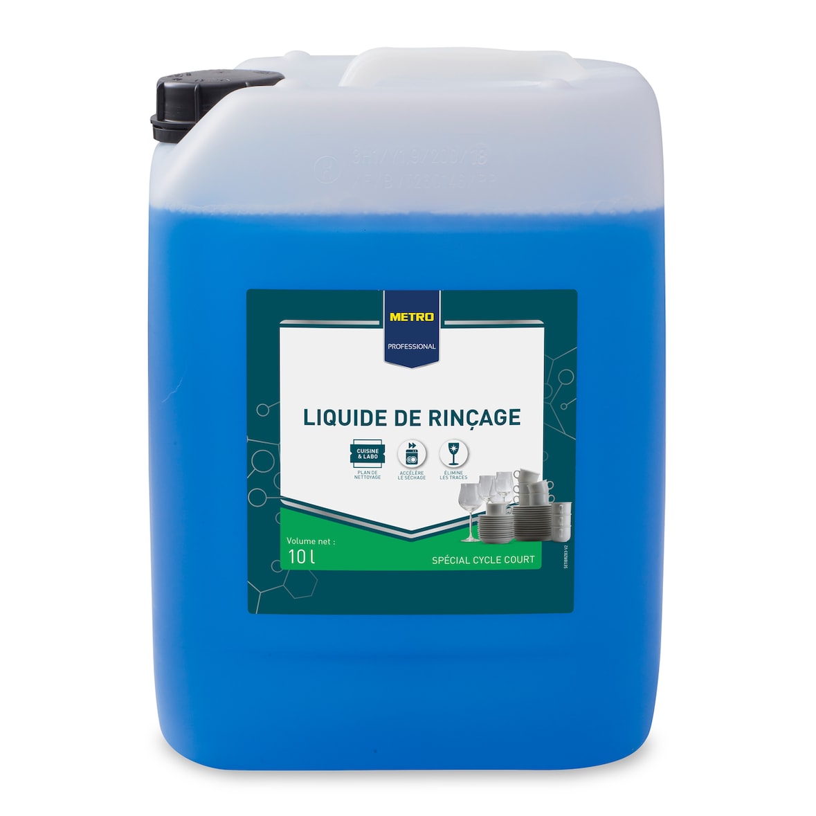 METRO Professional Liquide de rinçage lave vaisselle 10 L