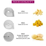 thumbnail of Cortador de legumes Bützmann CH-300 com conjunto de lâminas nº 5.