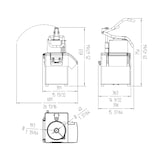 thumbnail of SAMMIC Cortadora de hortalizas capacidad 600 Kg/h mod. CA-41. 1 velocidad. Modelo trifásico.