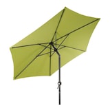 thumbnail of XL Alu Sonnenschirm Ø2,5 m Kurbelschirm Garten Balkon Terrasse knickbar limegrün : Lime-grün