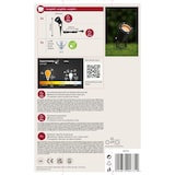 thumbnail of Paulmann Projecteur de jardin LED Lumière dorée favorable aux insectes IP65 rond 92mm 2200K 4,3W 320lm 230V 38° Noir Métal 94731