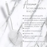 thumbnail of FACKELMANN Abseihlöffel Schaumlöffel Schöpflöffel 38 cm Silber aus Edelstahl