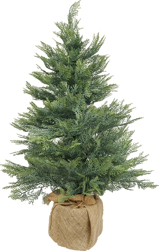 Little Grove Künstlicher Weihnachtsbaum Zypresse, Ø61x90cm