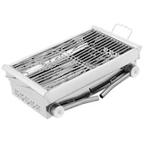 thumbnail of Royal Catering - Houtskool grill - Inklapbaar - Plank - 43 x 25 cm - Roestvrij staal / gegalvaniseerd staal - Koninklijke Horeca