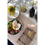 thumbnail of Bazar Bizar Bestekhouder van katoen 13x25x1 cm naturel zwart