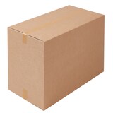 thumbnail of 2 x Faltkarton (1200 x 600 x 600 mm) stabil 2-wellig Versandkarton für schwere Gegenstände Paket DHL Hermes Schachtel Box Paket braun BB-Verpackungen