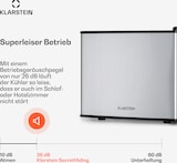 thumbnail of SecretHiding Mini-Kühlschrank 2 Ebenen 17Ltr. 26dB thermoelektrisch Silber