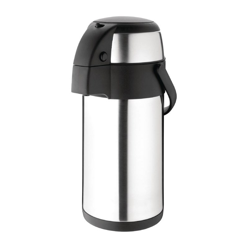 Garrafa térmica com bomba para bebidas 3L. Olympia K636
