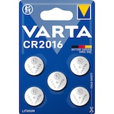 thumbnail of VARTA Knopfzellenbatterie Electronics CR2016 Lithium 5er-Pack