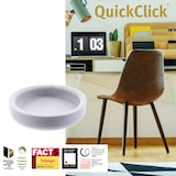 thumbnail of WAGNER QuickClick® Kunststoffgleiter HYPER SLIM - 8er-Set Ersatzgleiter Ø 17 mm - für Basis Ø 17 mm - DE Ware - 15792100