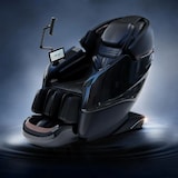 thumbnail of Luxus 4D Ganzkörper Massagesessel mit intelligenter SL-Schiene, Wärmetherapie, Bluetooth & Tiefenmassage Schwarz L155xB76xH116cm /GH-G6Hei/