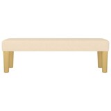 thumbnail of vidaXL Sitzbank Creme 100x30x30 cm Stoff