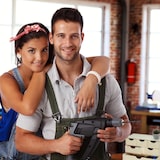 thumbnail of Relaxdays Schubladenbox Holz, HBT: 28 x 40 x 20 cm, Kleinutensilien Aufbewahrung, zum selbst Gestalten, 6 Fächer, natur