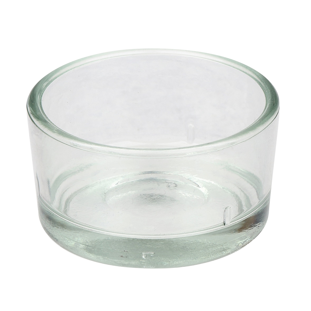 Teelichthülse aus Glas 25/45 mm