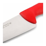 thumbnail of Arcos Cuchillo Cocinero, Hoja de Acero Inoxidable NITRUM de 200 mm, Mango inyectado en Polipropileno, Color rojo