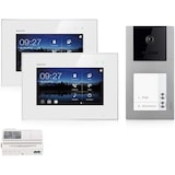 thumbnail of Video Türsprechanlage für 2 Familienhaus, Aufputz, 2 Monitore, Balter EVO