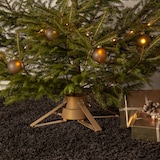 thumbnail of Christbaumständer Weihnachtsbaumständer Baumöhe bis 2,6m Wassertank 0,9l gold