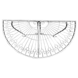 thumbnail of Beistelltisch Metalltisch Garten Vintage Style halbrund klappbar antik-weiß : antik weiß