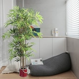 thumbnail of Bonerva | Bambú Nature UV 150 cm Altura | Planta artificial con Tronco natural y protección UV para exterior | Ideal para Negocios y hogares