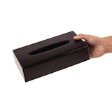 thumbnail of Taschentuchbox rechteckig schwarz
