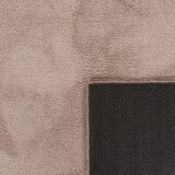 thumbnail of Teppich Kurzflor waschbar Unifarben Wohnzimmer schmutzabweisend Taupe Rund 200D | 100% Polyester | Florhöhe: 10 mm | pflegeleicht