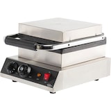 thumbnail of CHEFGASTRO Waffeleisen für belgische Waffeln, 2.000 Watt, Brüssel, Profi Line, Waffelautomat, Waffelbäcker, Edelstahl, 2 Stück Waffeln