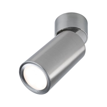 Paulmann Plafonnier LED 3-Step-Dim Turnal  Coin 2700K 470lm 230V 6W gradable Acier brossé 93091