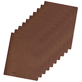 thumbnail of Falken 26001184 Schnellhefter Karton, gebrauchsfertig gefaltet, für DIN A4, 240g/m2 Manila-RC-Krt., intensivfarben, 10er Poly - Dunkelbraun