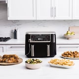 thumbnail of Ninja Airfryer AF451EU Dubbele Airfryer XXL - Twee Kookvakken - 9.5 Liter - Digitale Thermometer - 2470 Watt - Dual Zone Technologie