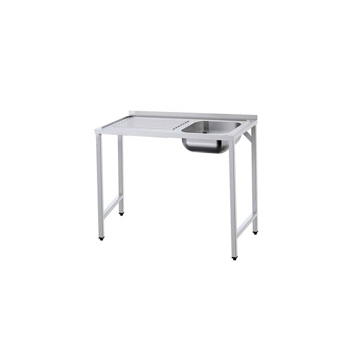 Fregadero industrial acero inoxidable 900x500x850mm escurridor izquierda