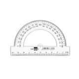 thumbnail of LIDERPAPEL - Semicirculo 10 cm Plastico