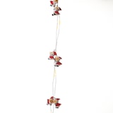 thumbnail of LED Drahtlichterkette Nikolaus Weihnachtsmann 20LED Timer Deko Silberdraht