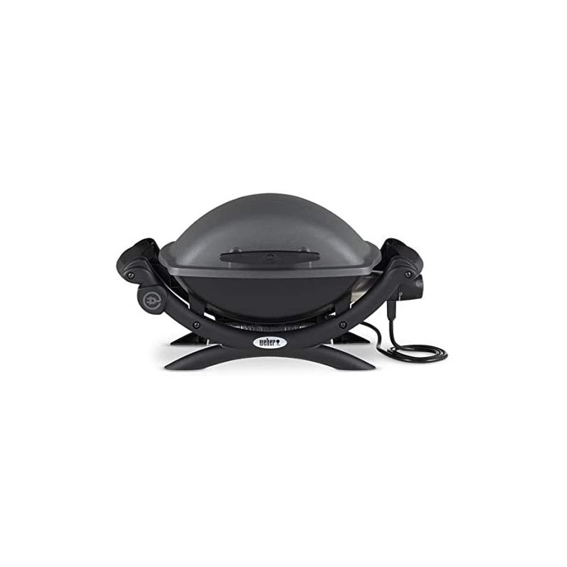 Weber q 1400 dark grey barbecue elettrico