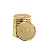 thumbnail of CombiCraft Waschmaschinenmünze 100 Stück mit Referenz Miele 11729 - 17 mm Durchmesser