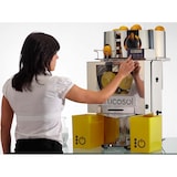 thumbnail of Frucosol elektr. Orangenpresse F50AC für 20-25 Orangen/Min. mit autom. Zufuhr 12kg Früchte und Zähler Saftpresse Entsafter Edelstahl