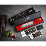 thumbnail of XinZuo - Cuchillo Santoku pequeño de Damasco - Serie B13R Yu