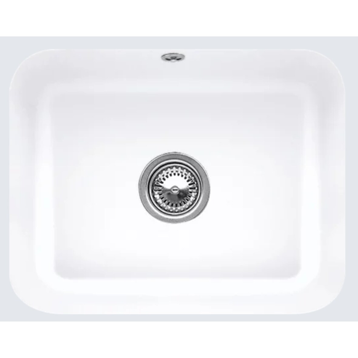 Villeroy&Boch Spülbecken, Küchenspüle Cisterna 60C Weiß Alpin 550x440mm, Unterschrankbreite 60cm